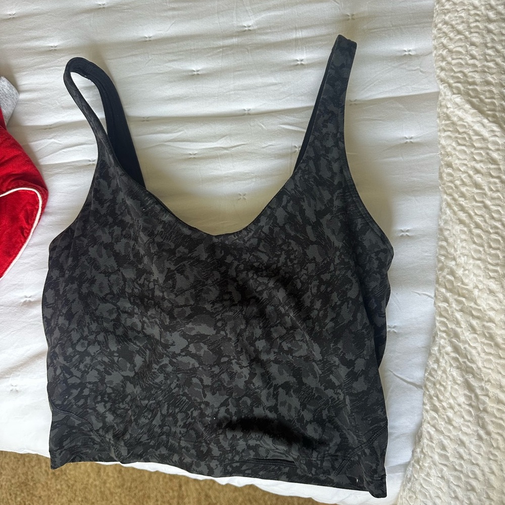 lululemon athletica Black Tank Top